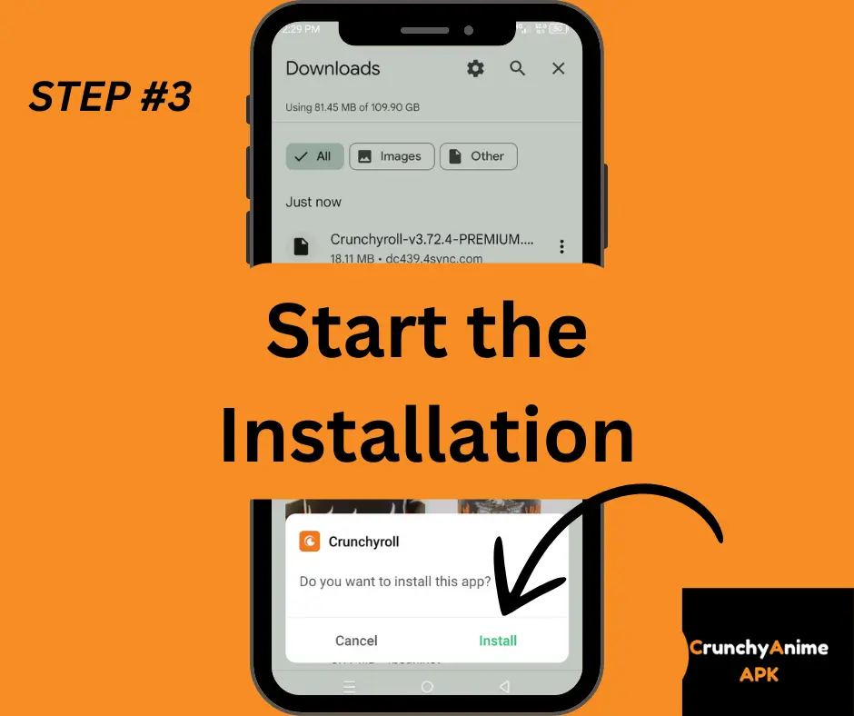 STEP 3 Start the Installation
